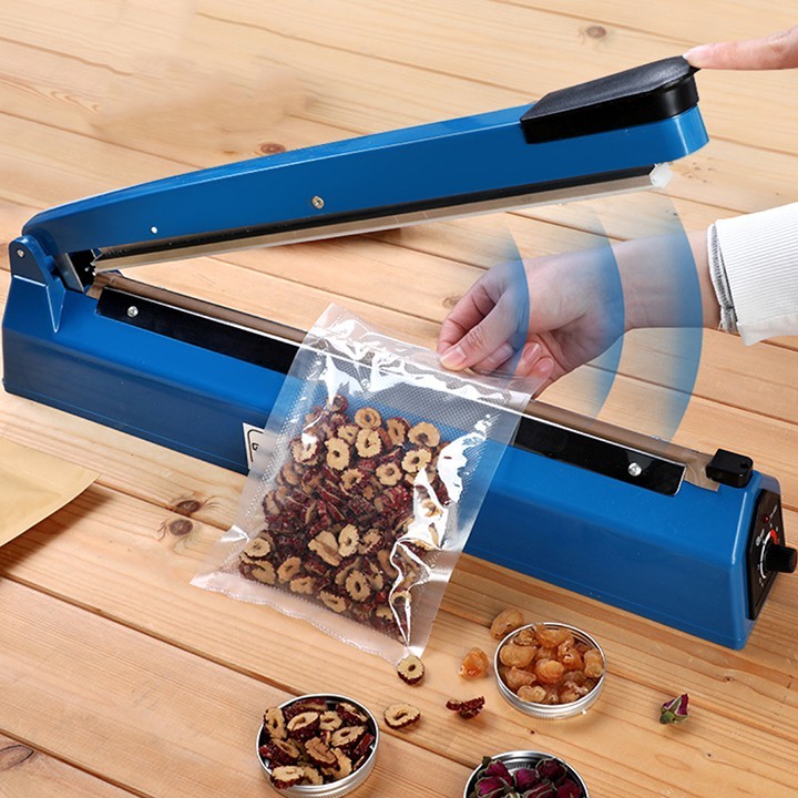 Máy dán miệng túi PFS-400 tự ngắt an toàn, đường hàn đẹp, tặng dây hàn phụ