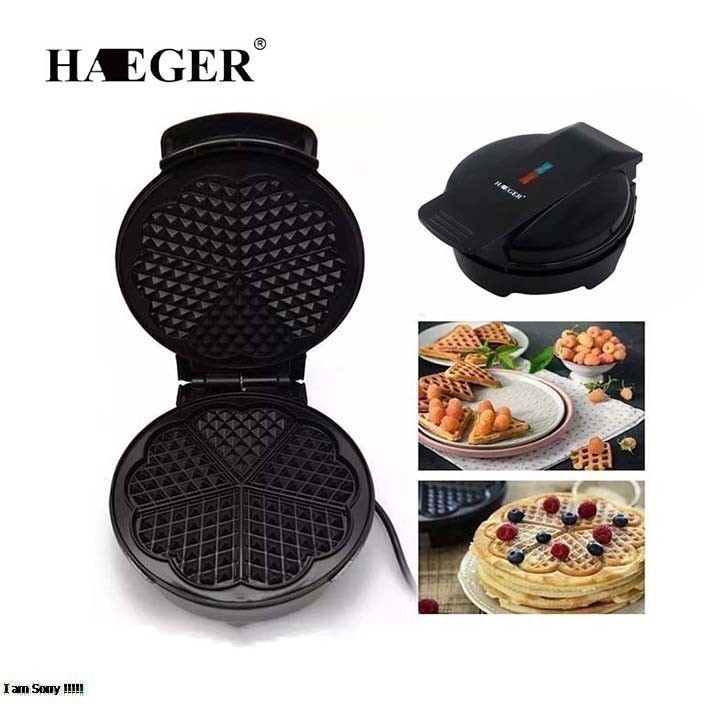 Dụng cụ làm bánh bông lan, bánh waffle nhập chính hãng Haeger