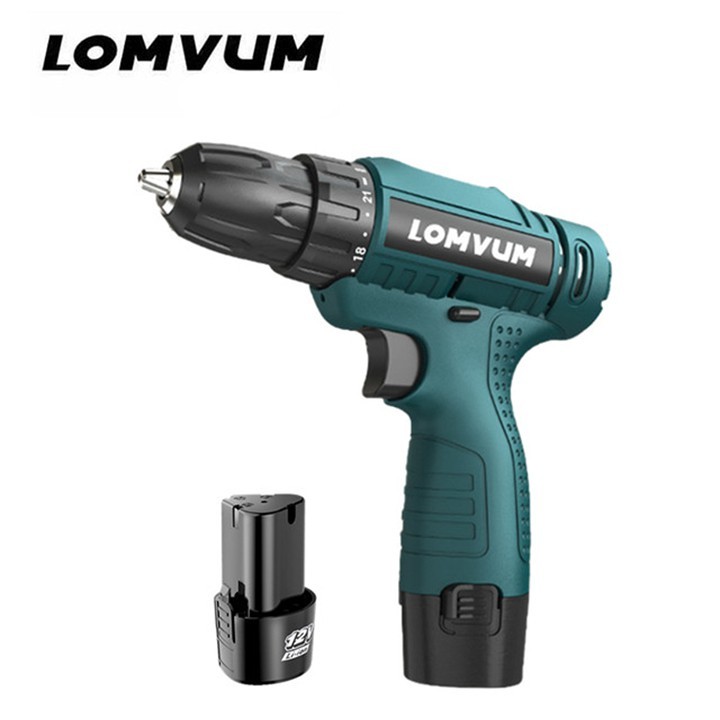 Máy khoan pin cầm tay 36V 2 pin kèm nhiều phụ kiện