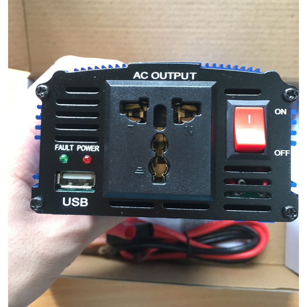 Bộ chuyển đổi nguồn điện MAXIPOWER 1200W giải pháp mất điện không gây ồn, ô nhiễm
