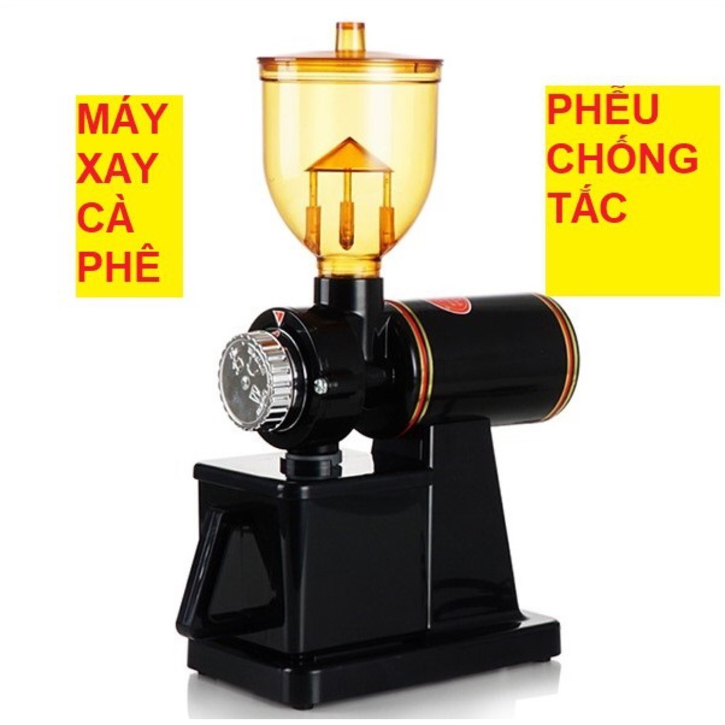 Xay cà phê 600N 180W nhỏ gọn có 8 mức độ xay