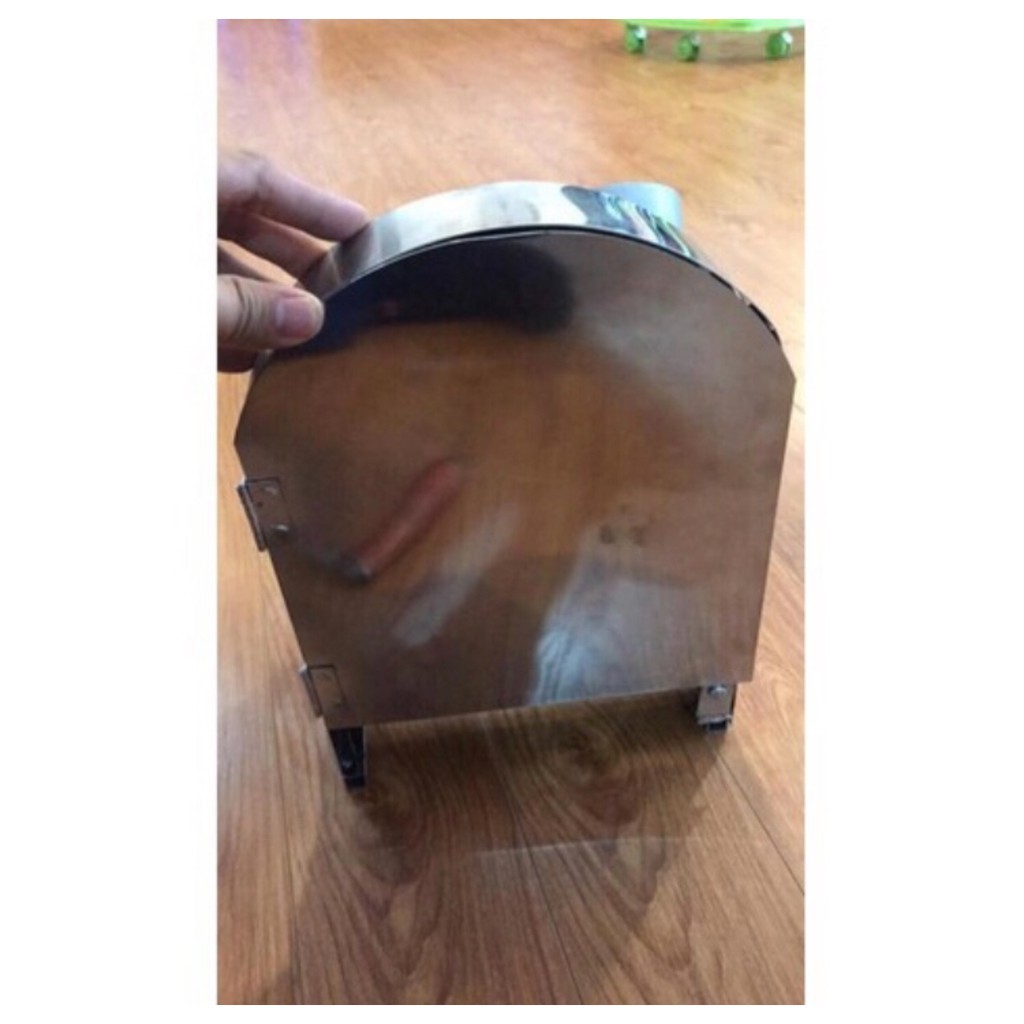 Máy cắt hành, xả quay tay inox có thể điều chỉnh dày mỏng lưỡi dao