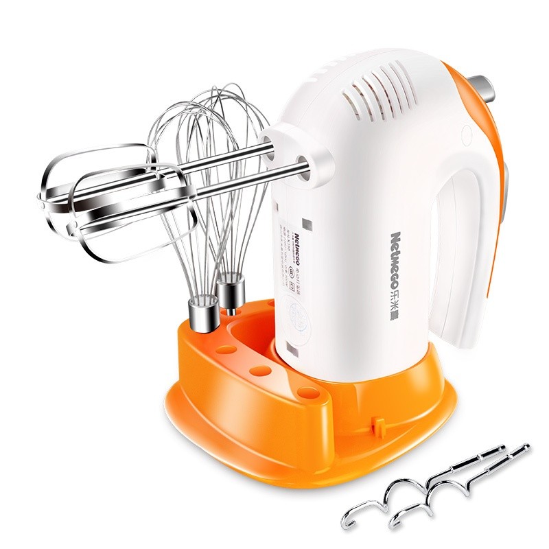 Máy đánh kem trộn NETMEGO 300W công suất cao, 5 tốc độ linh hoạt
