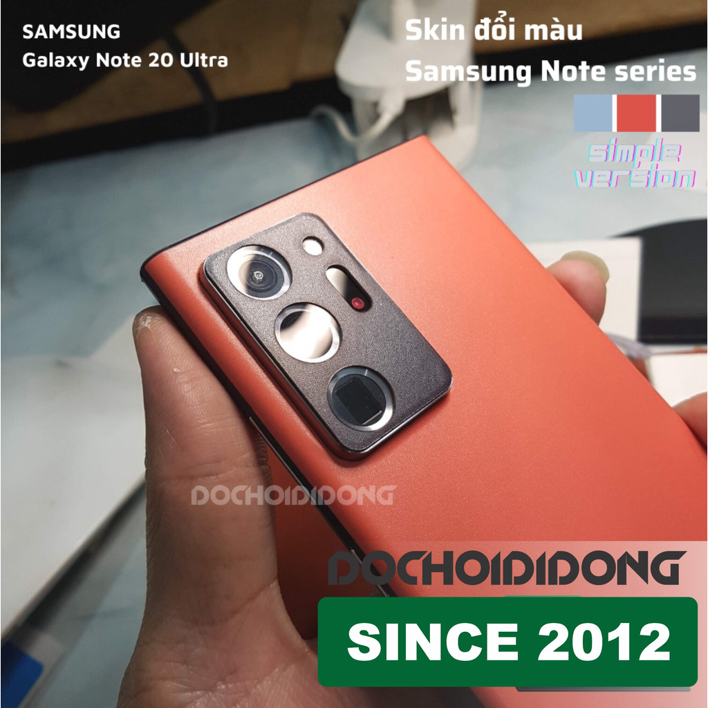 [Note series] Miếng dán skin ppf đổi màu điện thoại Samsung Galaxy Note ...