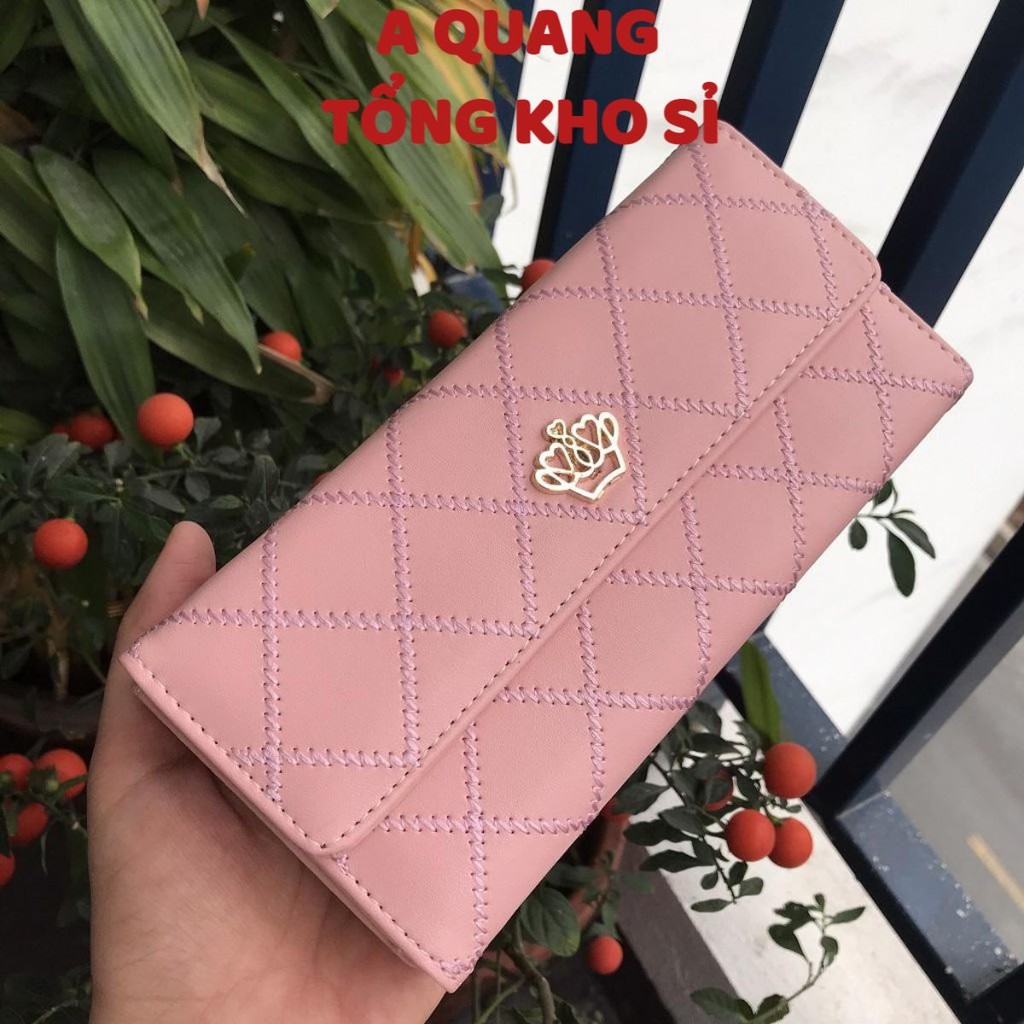 Bóp Ví Nữ Giá Rẻ - Ví Nữ Cầm Tay Dáng Dài Thời Trang Cao Cấp Thiết Kế Trẻ Trung Sành Điệu Cho Phái Đẹp Dự Tiệc cK-79388