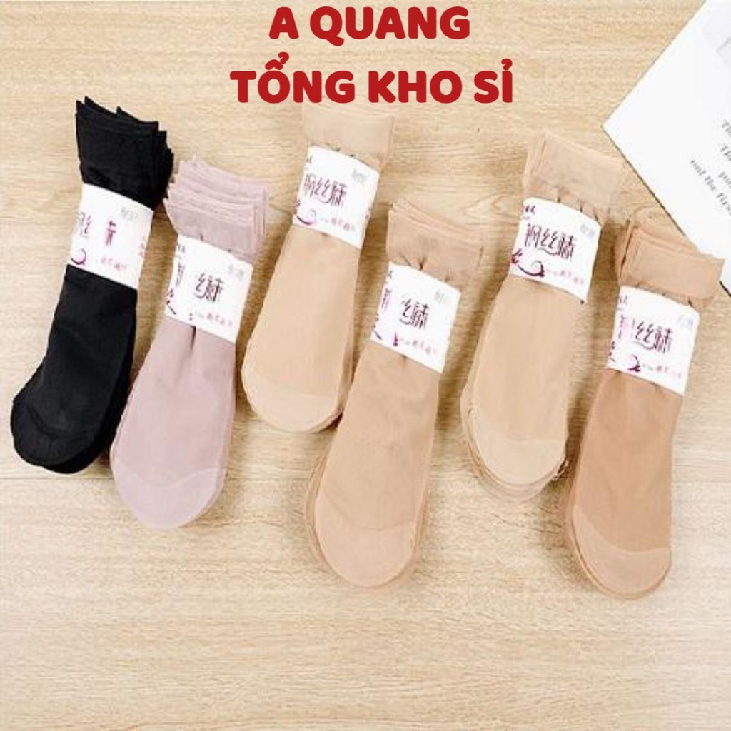 [COMBO 10] Tất nữ - Vớ da siêu bền loại cao cấp co giãn cực tốt, bảo vệ bàn chân khỏi khô da_PK2A_VODA