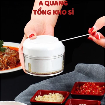 [FREESHIP❤️] MÁY XAY KÉO TAY MINI ❤️DỤNG CỤ XAY TỎI ỚT ĐA NĂNG, Máy Xay Tỏi Ớt cầm tay Mini, Cối Xay Tỏi, Ớt Dây Rút