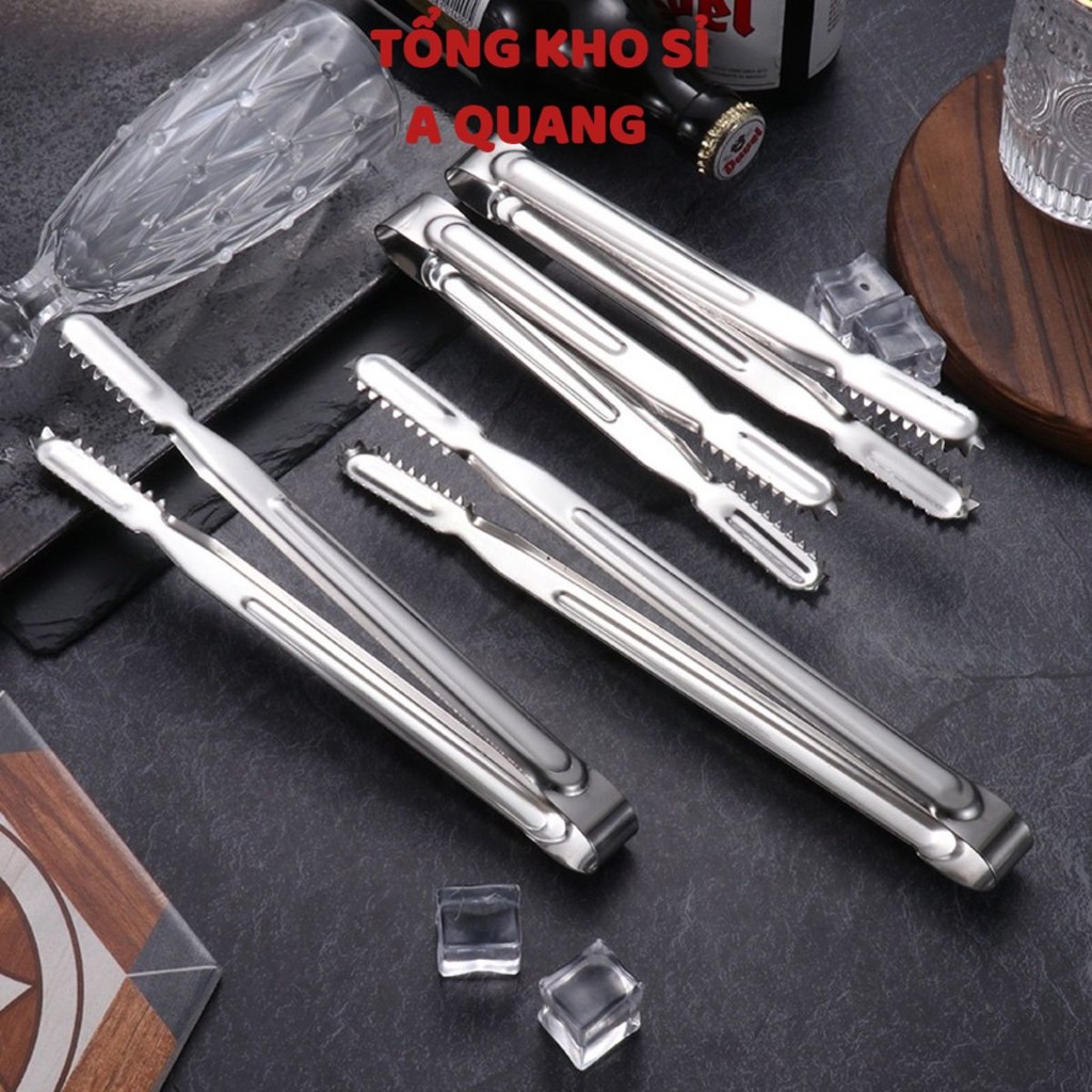 [COMBO 10]Kẹp Inox 30cm Gắp Thức Ăn , Gắp Đá , Gắp Đồ Nóng - KẸP GẮP THỊT NƯỚNG INOX 304 HÀN QUỐC CÁC CỠ, SIÊU ĐẸP