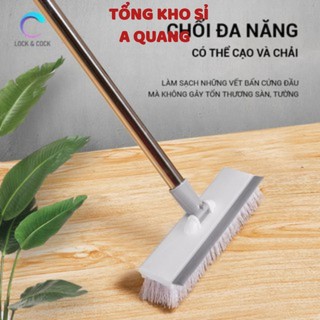 Chổi Chà Sàn, Cây Chà Sàn Nhà Tắm, Quét Lau Sàn Nước , ChổI Cọ Nhà Vệ Sinh, Bàn Chải Chà Toilet - Màu Trắng