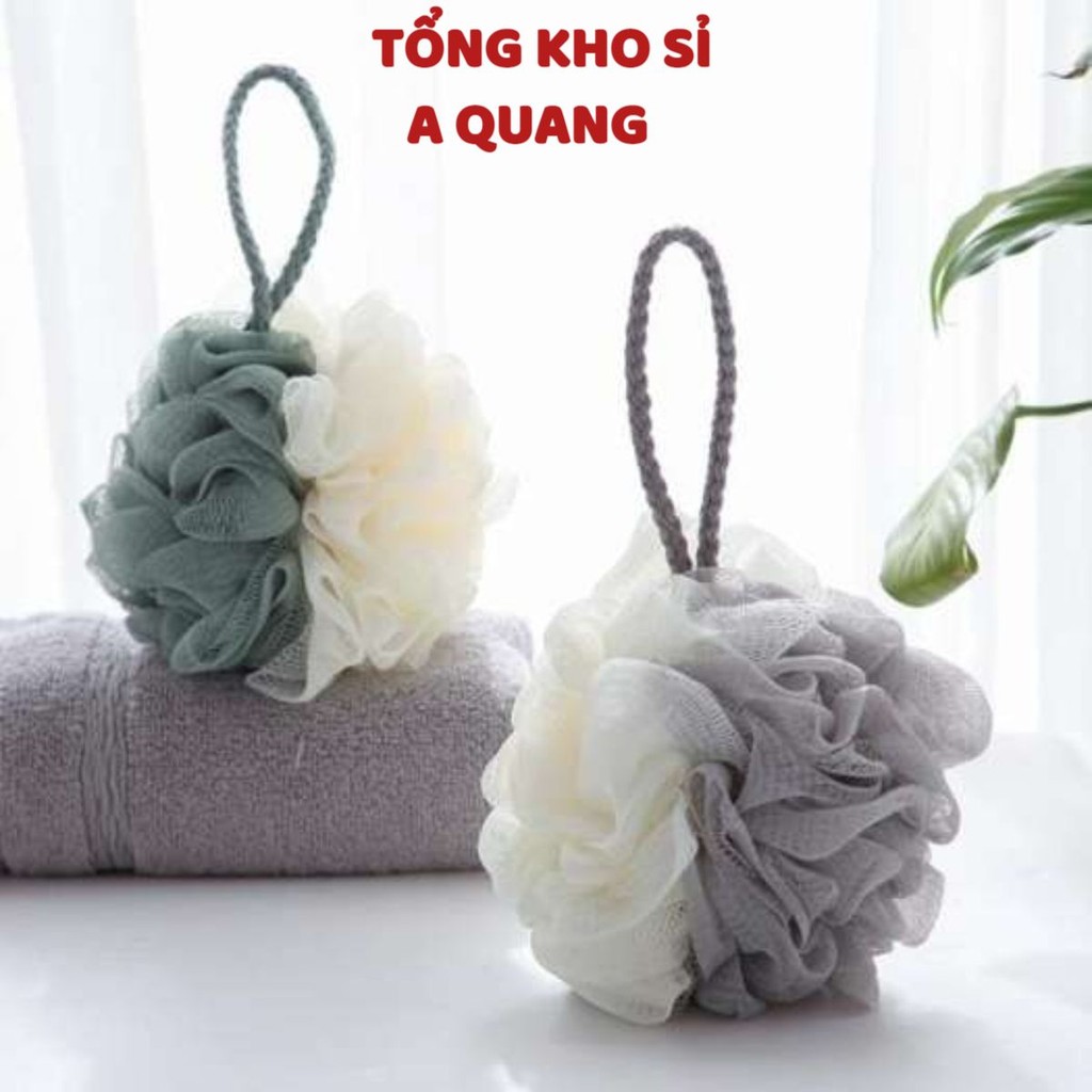 [COMBO 10]Bông Tắm Tròn Đa Sắc Cao Cấp - Bông Tắm Lưới Mềm Mịn Tạo Bọt Siêu Mềm - Kì Cọ Gét Tẩy Da Chết