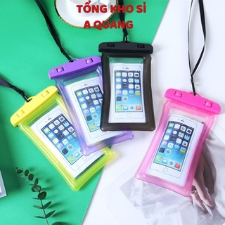 [COMBO 10]Túi Đựng Điện Thoại Chống Nước,  Túi Chống Thấm Nước Cho Điện Thoại Kèm Dây Đeo Đi Biển Đi Bơi Họa Tiết Dễ Thư