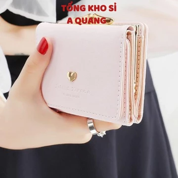 [Free Ship Toàn Quốc] Ví nữ ngắn siêu đẹp, Ví nữ siêu rẻ, Ví nữ mini, Ví đựng tiền, Ví nữ thời trang - Bóp nữ giá rẻ đẹp