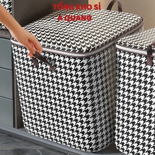 Giỏ Đựng Quần Áo Bằng Vải Oxford(100l,140l ,180l,210l),Túi Đựng Chăn Màn Đa Năng,Có Thể Gấp Gọn,Giỏ Cất Trữ Trang Trí