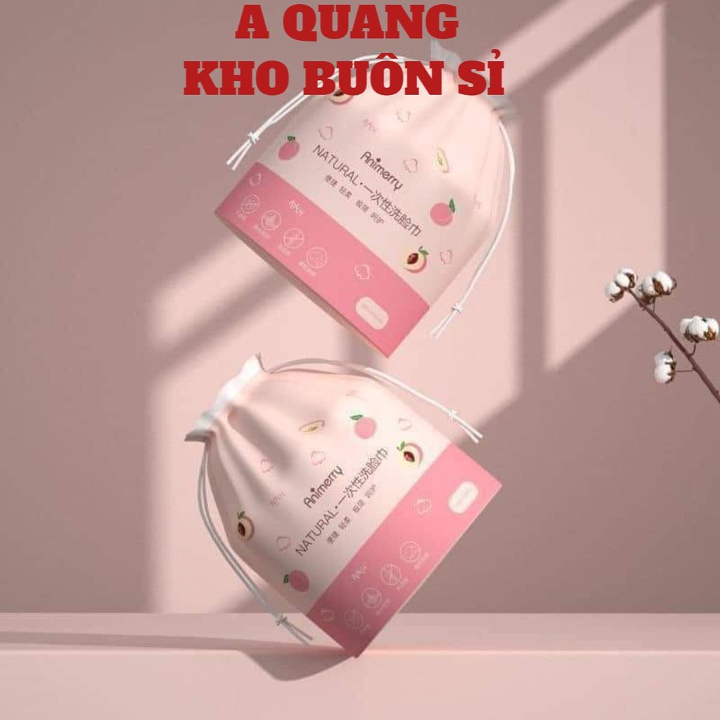 KHĂN LAU MẶT DÙNG 1 LẦN SPA - Khăn Mặt Khô Đa Năng Dùng 1 Lần Animerry Lau Mặt Lau Khô, Lau Ướt, Tẩy Trang- SHOPENTRANG7