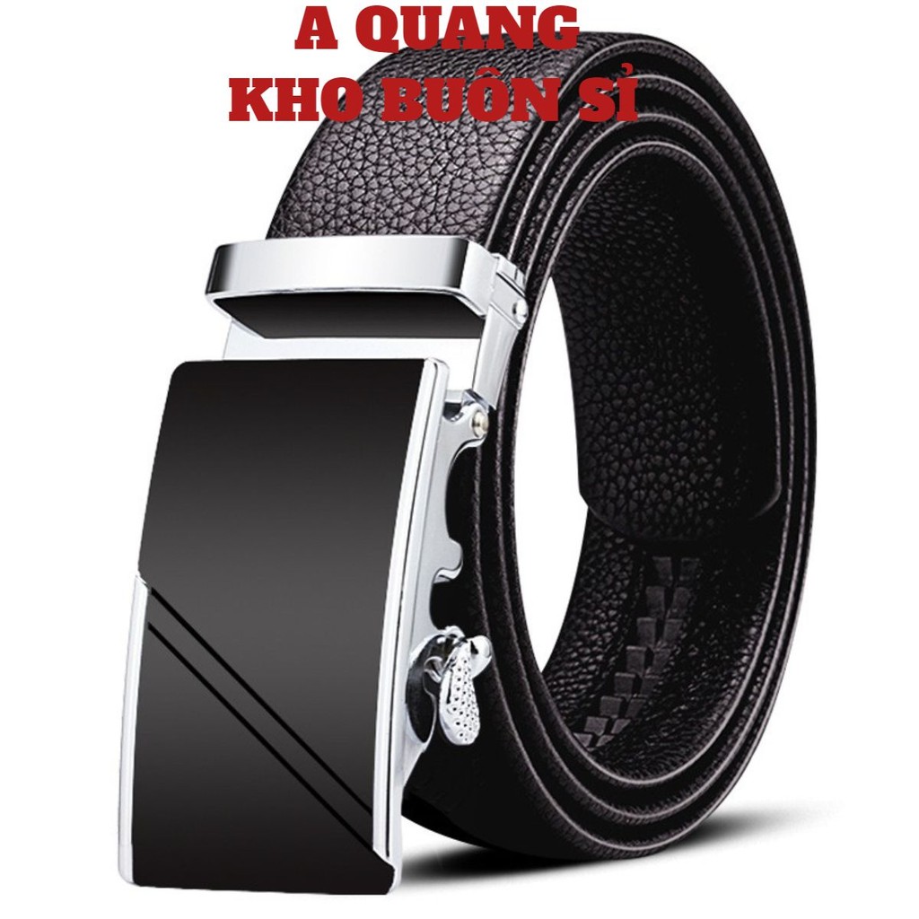Thắt Lưng Da Nam Đẹp Khóa Tự Động Cao Cấp Nịt Nam Da 100% Hàng Chuẩn Chính Hãng Dante Chất Nam Tính TLOF1 khóa vàng bạc