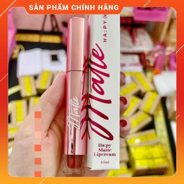 Son Kem Lì HAPY Minigarden Không Trôi Màu Son Trong 8 Tiếng Siêu Đẹp