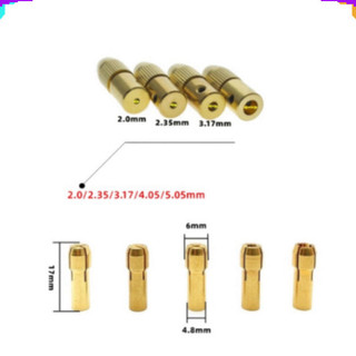 Bộ kẹp mũi khoan bằng đồng thau 5 lõi