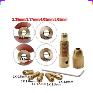 Bộ kẹp mũi khoan bằng đồng thau 5 lõi