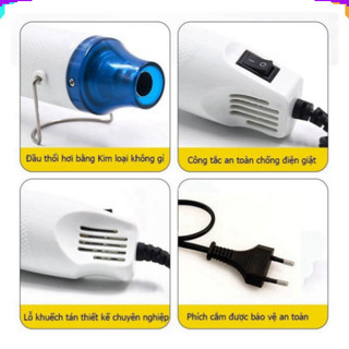 Máy khò mini cầm tay khò màng co, ống gen 220V - 300W