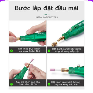 Máy mài mini, bút khắc, mài chà nhám đánh bóng