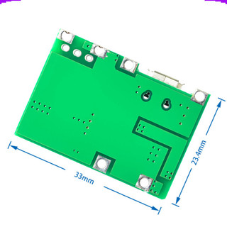 Mạch sạc pin 1S 18650 J5019 dùng IC TC4056 tích hợp mạch tăng áp 2A từ 5V lên 18V