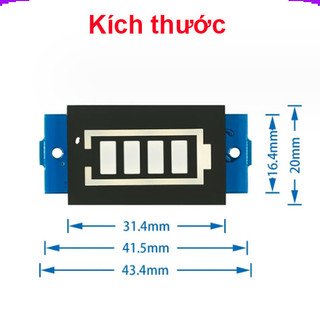 Mạch Led báo mức Pin, báo dung lượng pin Lithium 18650