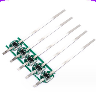 [Giá combo] (5 cái) Mạch bảo vệ hàn đầu pin Lithium 1S 3.7V 2 - 4.5A (1 - 3 MOS) có hàn kẽm sẵn ( PCB tròn)