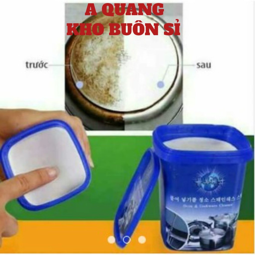 Tẩy Xoong Nồi Đa Năng Hàn Quốc Kem Cọ Rửa xong Siêu Sạch, Kem tẩy đa năng nhập khẩu Hàn Quốc .