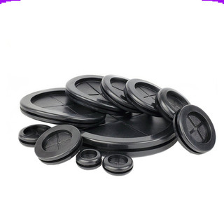 [Giá combo] Đệm cao su, Ron cao su đen luồn dây tủ điện 12 - 50mm