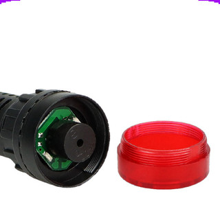 [Giá combo] (2 cái) Đèn còi báo AD16 - 22SM lỗ khoét 22mm điện áp 12V, 24V, 220V, 380VAC