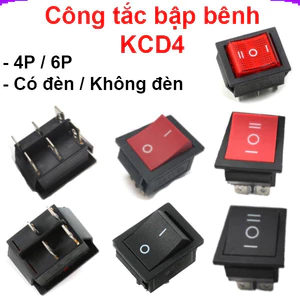 Công tắc bập bênh KCD4 16A/250V 25x31mm