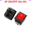Công tắc bập bênh KCD4 16A/250V 25x31mm