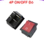 Công tắc bập bênh KCD4 16A/250V 25x31mm