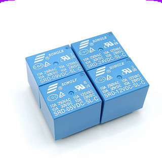 [Giá combo] (5 cái) Relay ( Rờ Le) 3V - 5V - 12V - 24V - 5 chân SongLe