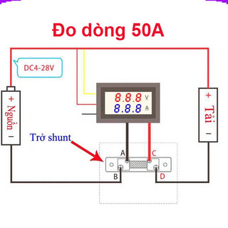 Đồng hồ hiển thị điệp áp và dòng điện