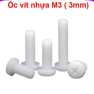 [Giá combo] (50 cái) Ốc vít nhựa M3 (3m mét)