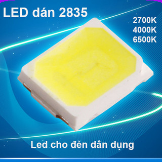 [Giá combo] (50 cái) LED Dán 2835 0.2W / 0.5W, 3V 6500K