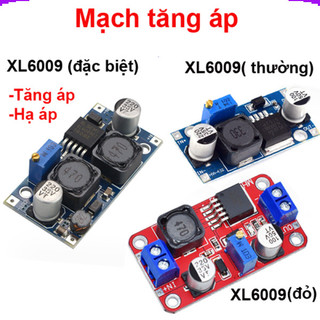 Mạch tăng áp XL6009 DC - DC ( Có bản đặc biệt tăng và giả mét)