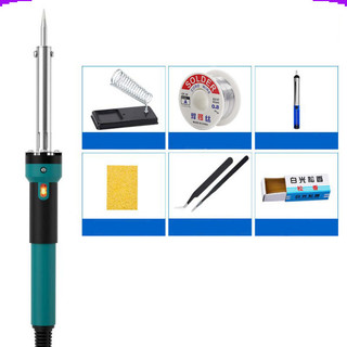 Bộ mỏ hàn thiếc 60W 220V, thiếc hàn, kệ hàn, nhựa thông