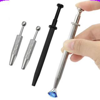 Bút gắp chip điện tử BGA chống trượt, Nhíp gắp đá quý kim cương 4 ngạnh