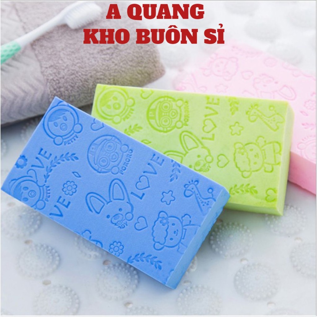 Mút Tắm (Cao Cấp) Bông mút tắm bọt biển kỳ ghét siêu bền Hot .