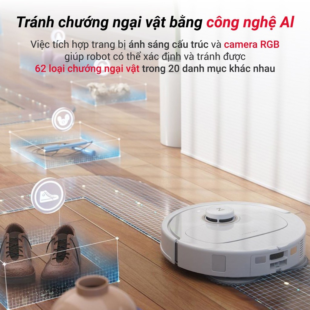 Robot Hút Bụi Lau Nhà Roborock Q Revo MaxV - Bản Quốc Tế - Bảo Hành 24 Tháng | Shopee Việt Nam