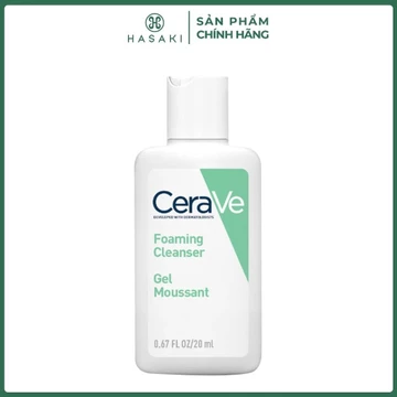 [Mini] Sữa Rửa Mặt CeraVe Cho Da Thường Đến Da Dầu 30ml Hasaki Sản Phẩm Chính Hãng