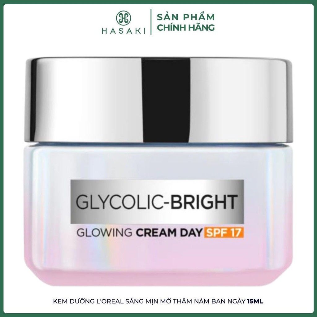[Mini] Kem Dưỡng L'Oreal Sáng Mịn Mờ Thâm Nám Ban Ngày 15ml