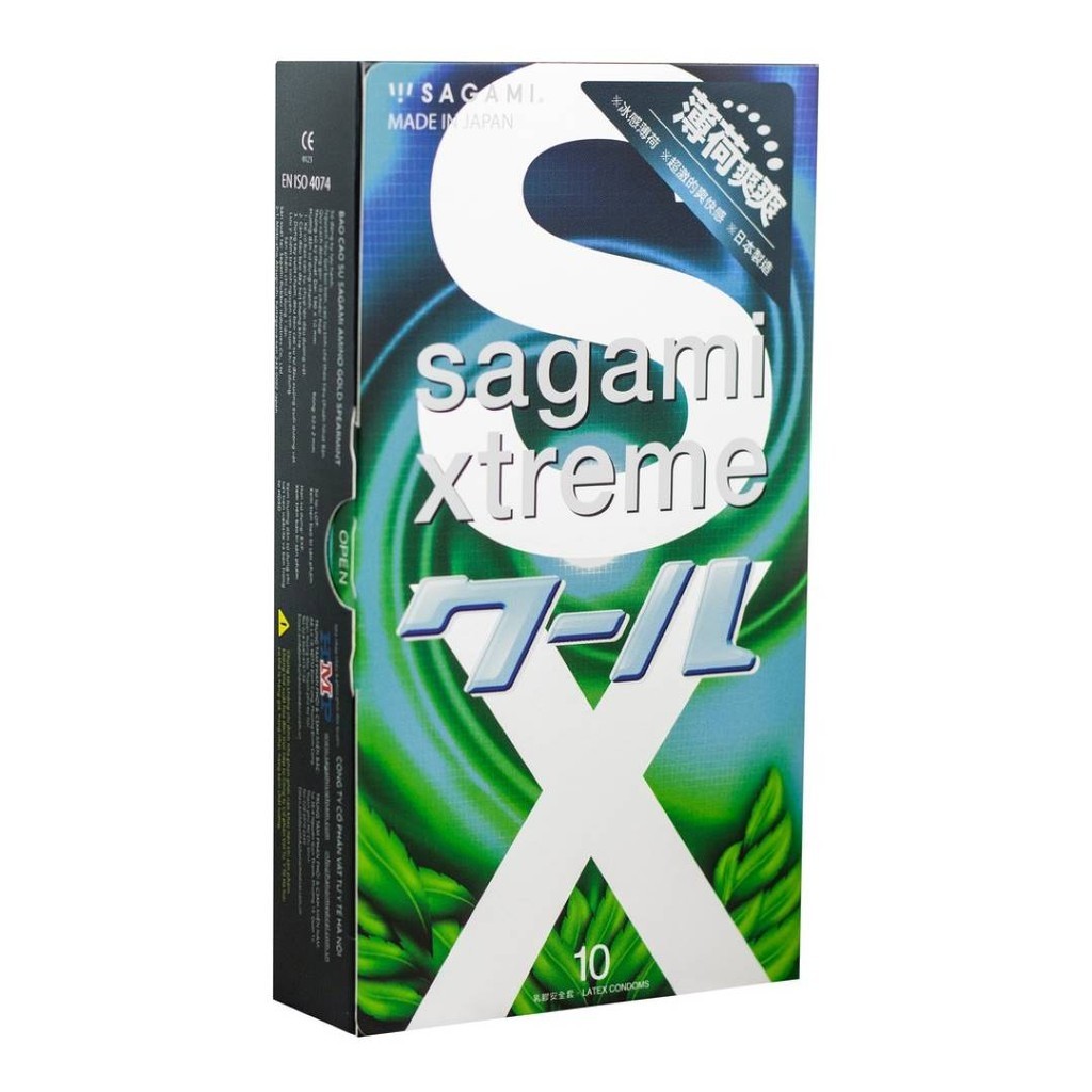 BAO CAO SU SAGAMI HƯƠNG BẠC HÀ SPEARMINT HỘP 10 CÁI