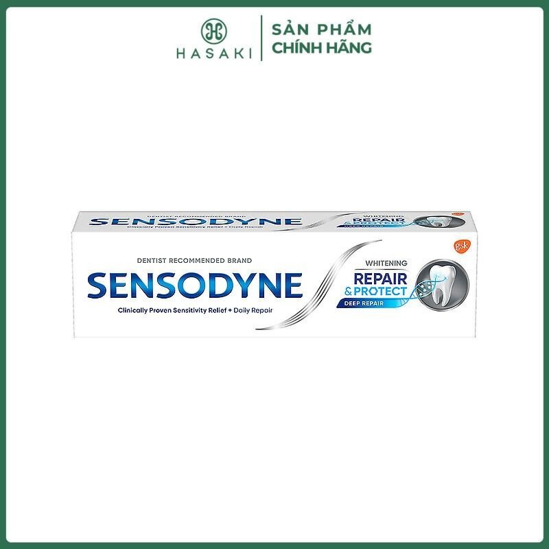 Kem Đánh Răng Sensodyne Bảo Vệ Răng Ê Buốt Sáng Răng 100g | Hasaki | Sản Phẩm Chính Hãng