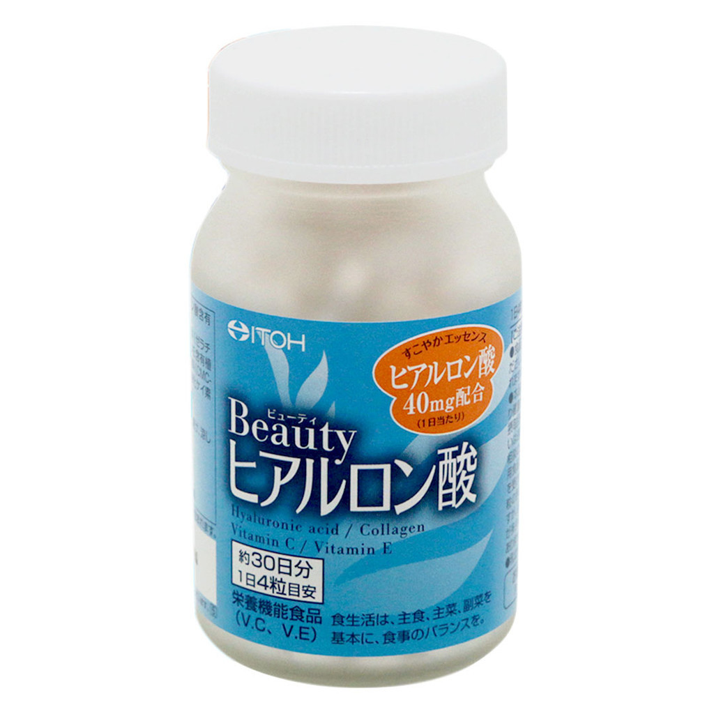 Viên Uống Bổ Sung Hyaluronic Acid Naris ITOH Hyaluronic Acid Collagen 120 Viên