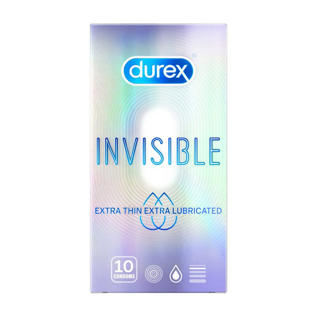 Bao Cao Su Durex Extra Thin Extra Lubricated (Hộp 10 Cái)