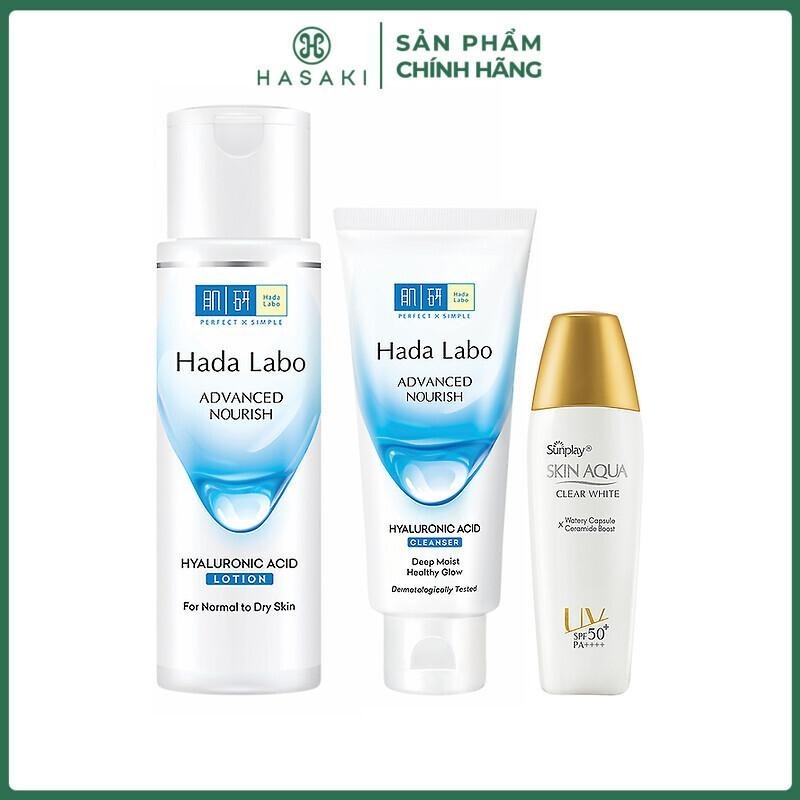 Combo Hada Labo Dưỡng Ẩm Da 3 Món
