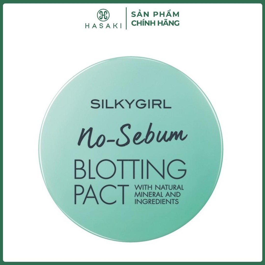 Phấn Phủ Silkygirl Khoáng Kiềm Dầu Dạng Nén Không Màu 7g